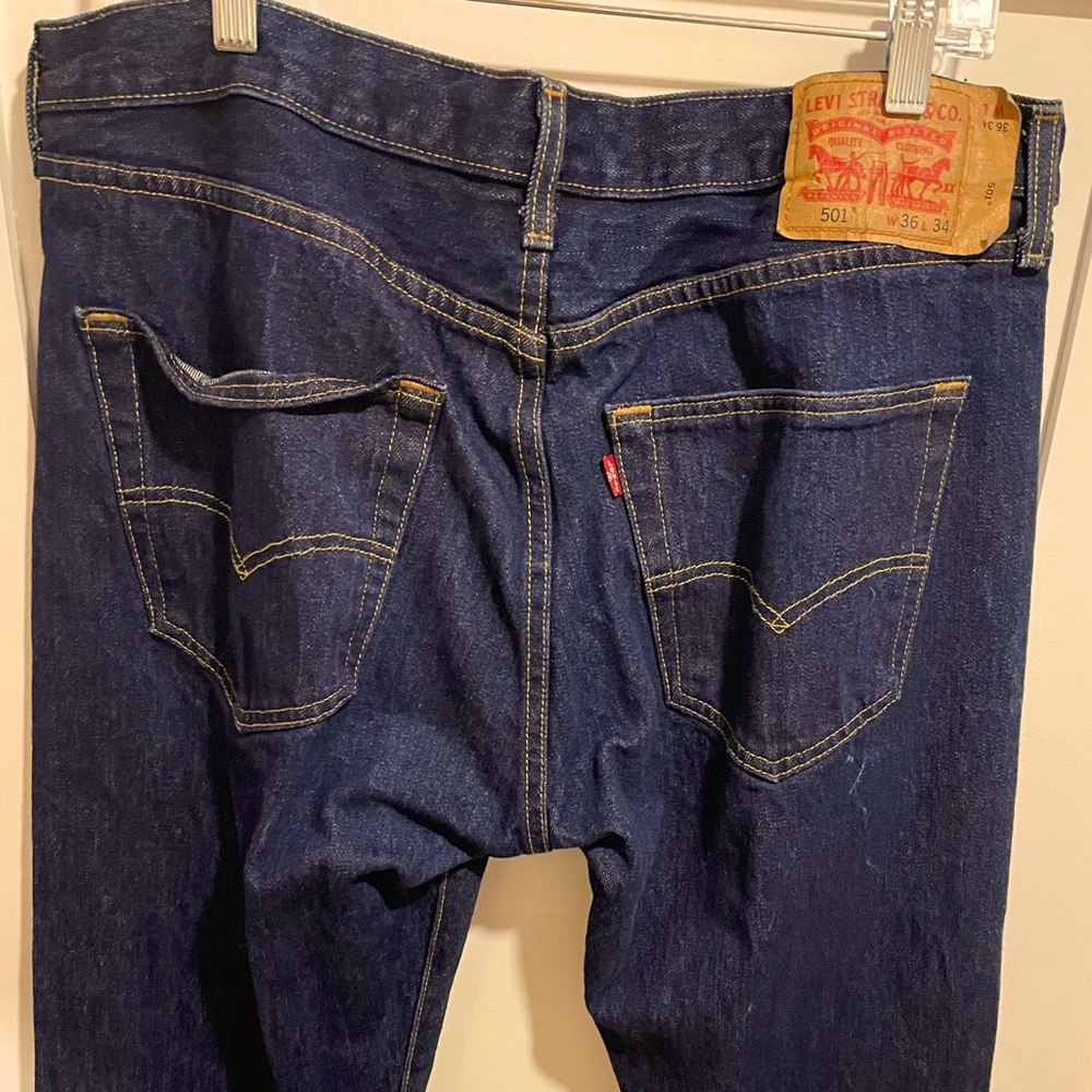 Classic Levi’s 501 W36 L34 blue jeans👖